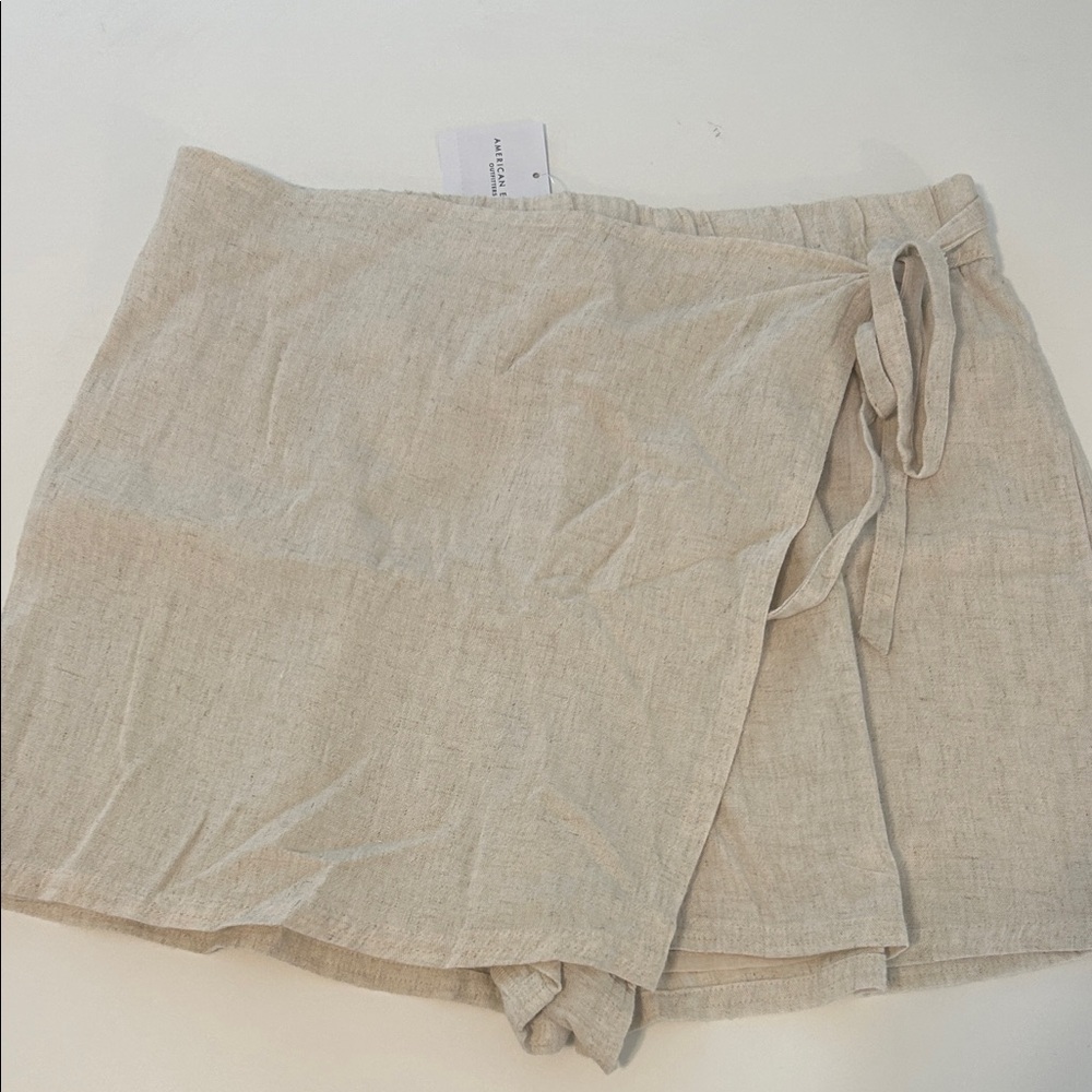American Eagle Outfitters Light Tan Women Skort